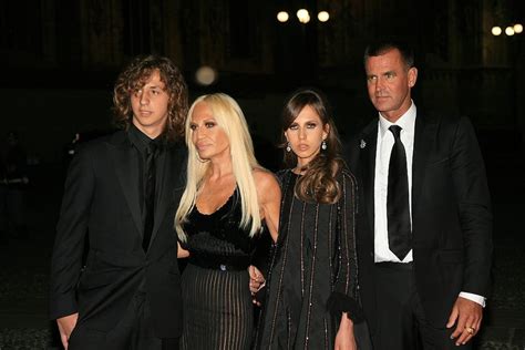 Meet Daniel Versace, Donatella Versace and Paul .